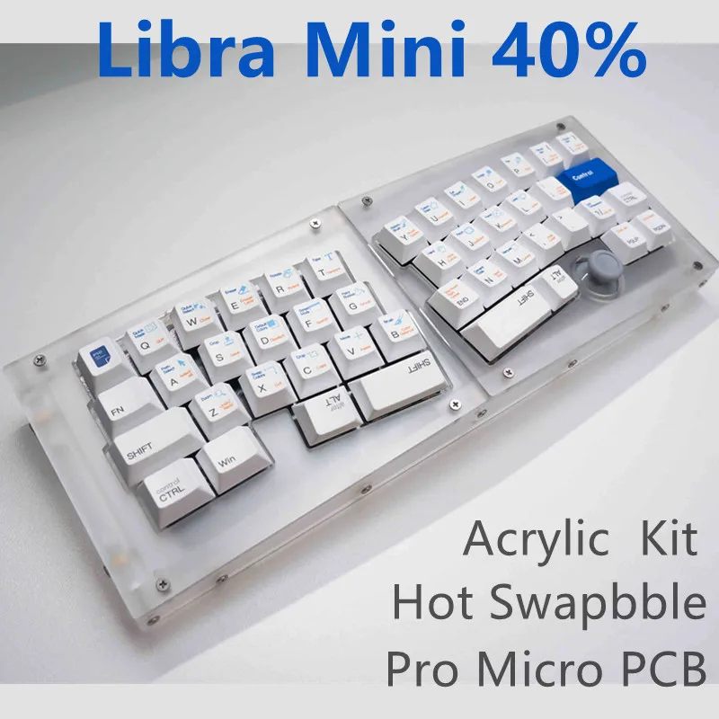 Lebra mini-キーボード用のカスタマイズされたアクリル保護ケース,柔らかな質感,ノベルティ40%,在庫あり,送料無料