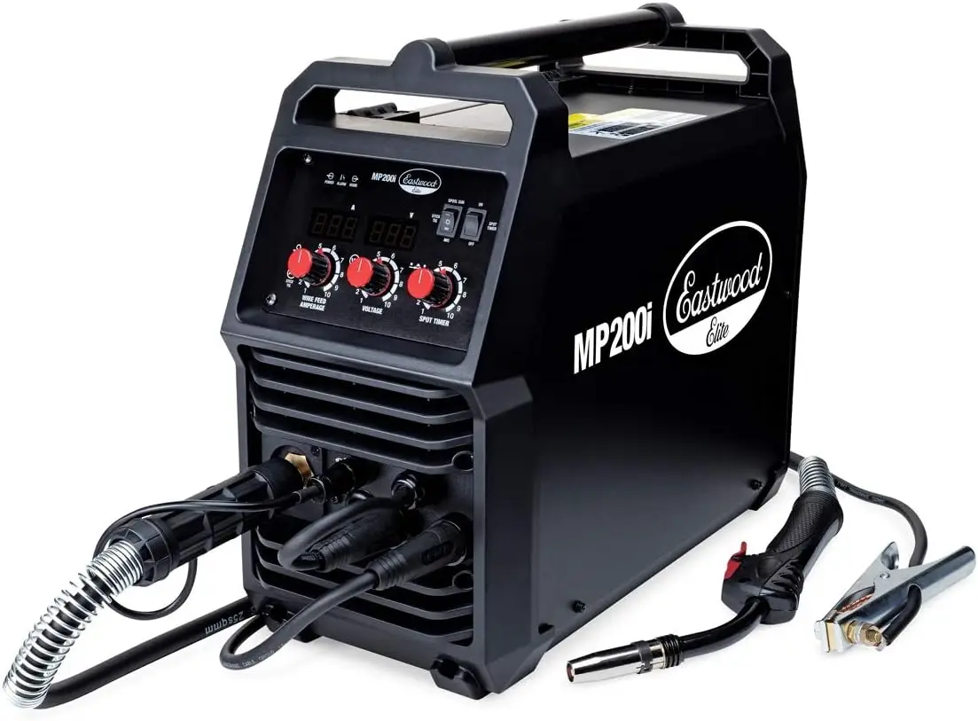MP200i Multi Process Welder All in One Powerful 110V Inverter Portable Welding Machine MIG TIG Stick Compatible