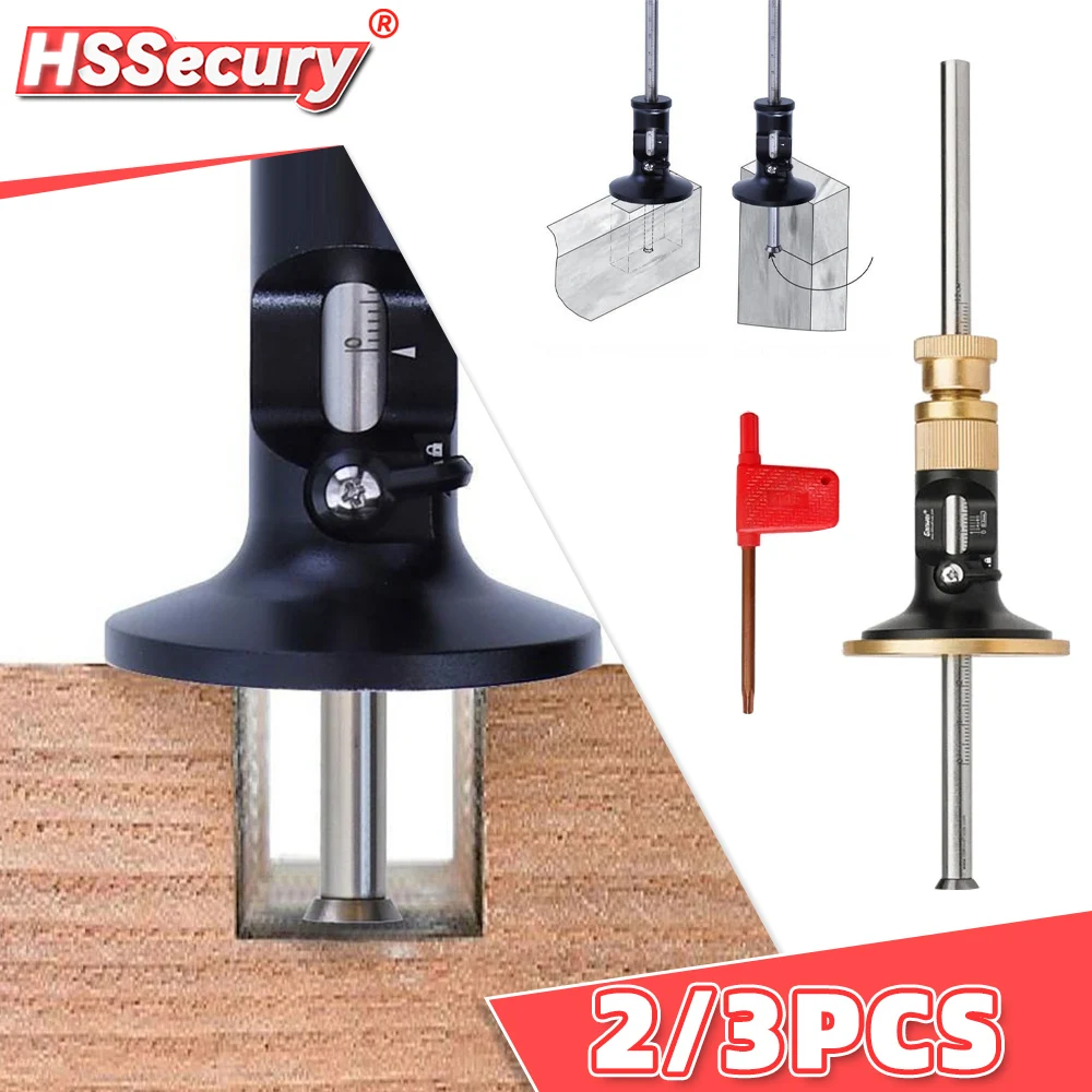 

2/3pcs Woodworking European Style Scriber Precision Blade Scribing Tools Carpentry Parallel Line Drawing Mortise Marking Gauge