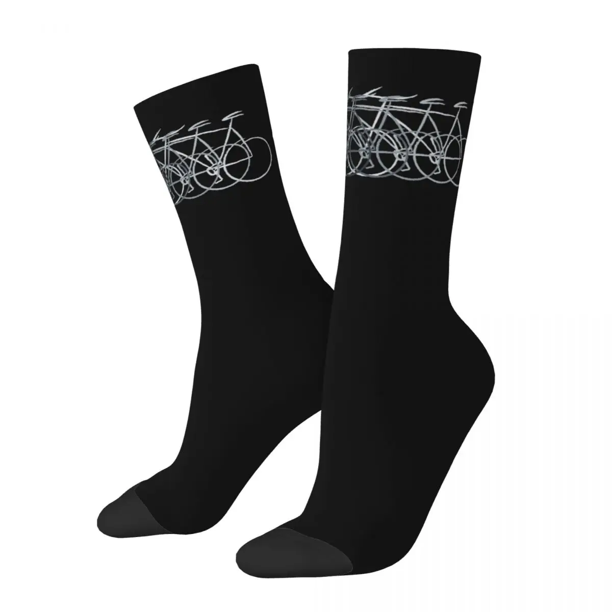 

Hip-hop Just Bike Skateboard Socks Mtb Mountain Cycling Polyester Long Socks for Unisex