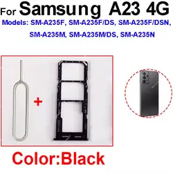 SIM Card Tray Holder Replacement and Repair Parts (A23 4G Black)