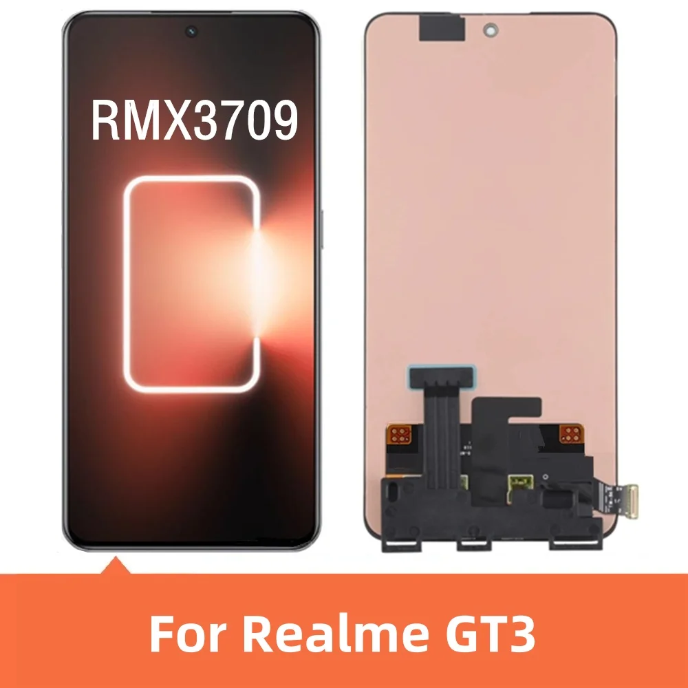 

6.74" AMOLED For Realme GT3 RMX3709 LCD Display Touch Screen Digitizer Assembly