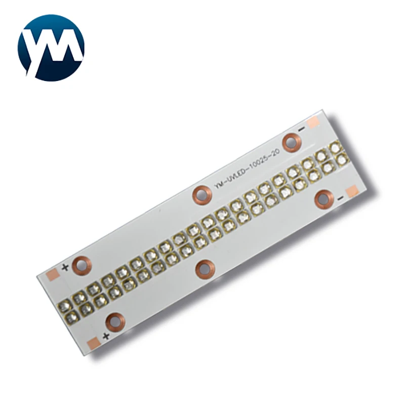 UV Curing Lamp 3535 UV LED Module 120W UV LED365nm Chip Led 385nm Light 405nm Quartz Lens For Curing