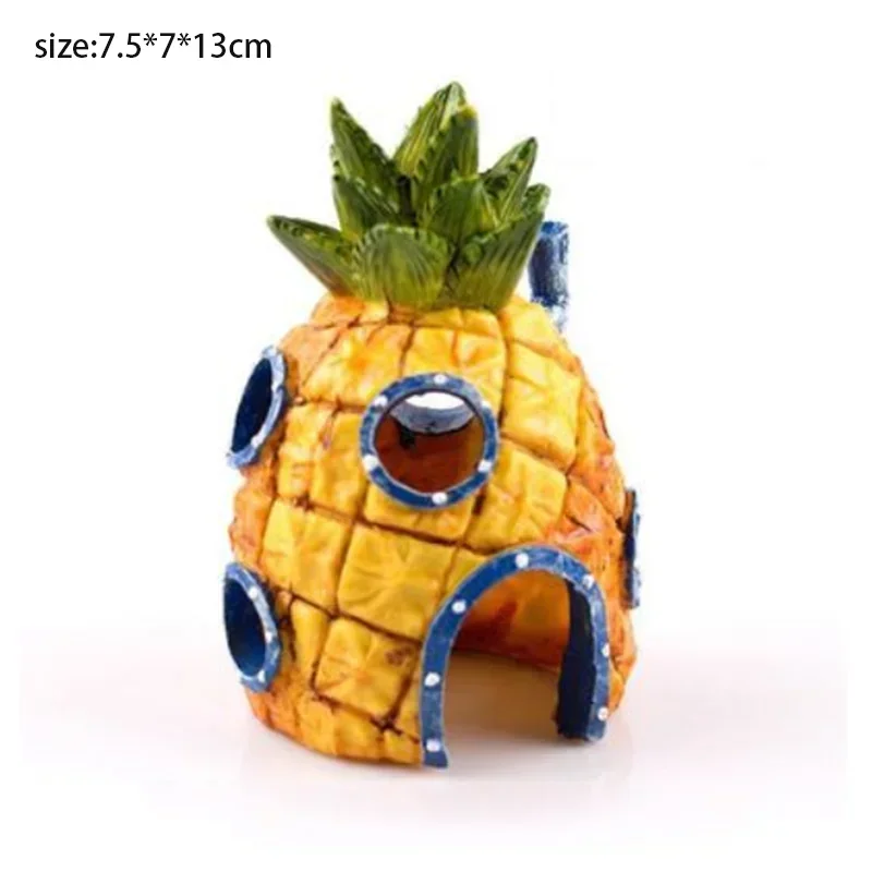 Title 6, Fish Tank Decor Figures Ornaments Simulation Re...