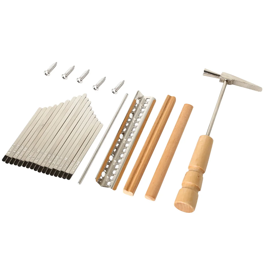 Kalimba 17 Keys Shrapnel Repairing Parts Accessories for Musical Instrument DIY