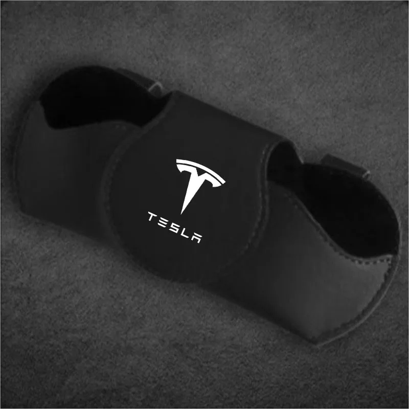 

Car Glasses Case Auto Sun Visor Glasses Sunglasses Clip for Tesla Model 3 S Model X Y style Roadster Car Accessories