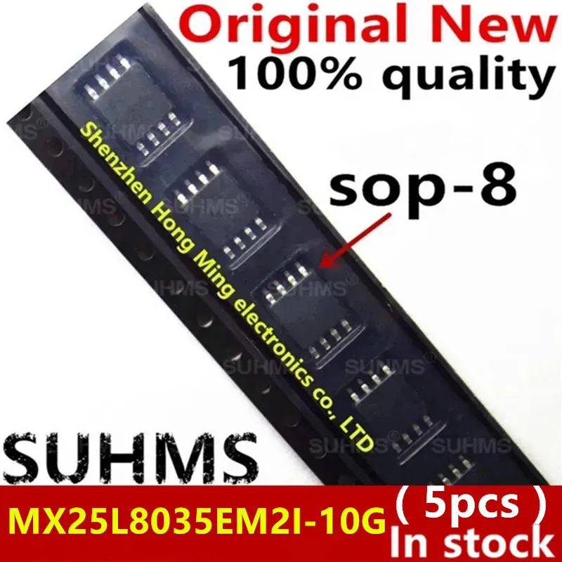 

(5 шт.) 100% Новинка Φ 25L8035EM2I-10G 25L8035E Φ sop-8 чипсет