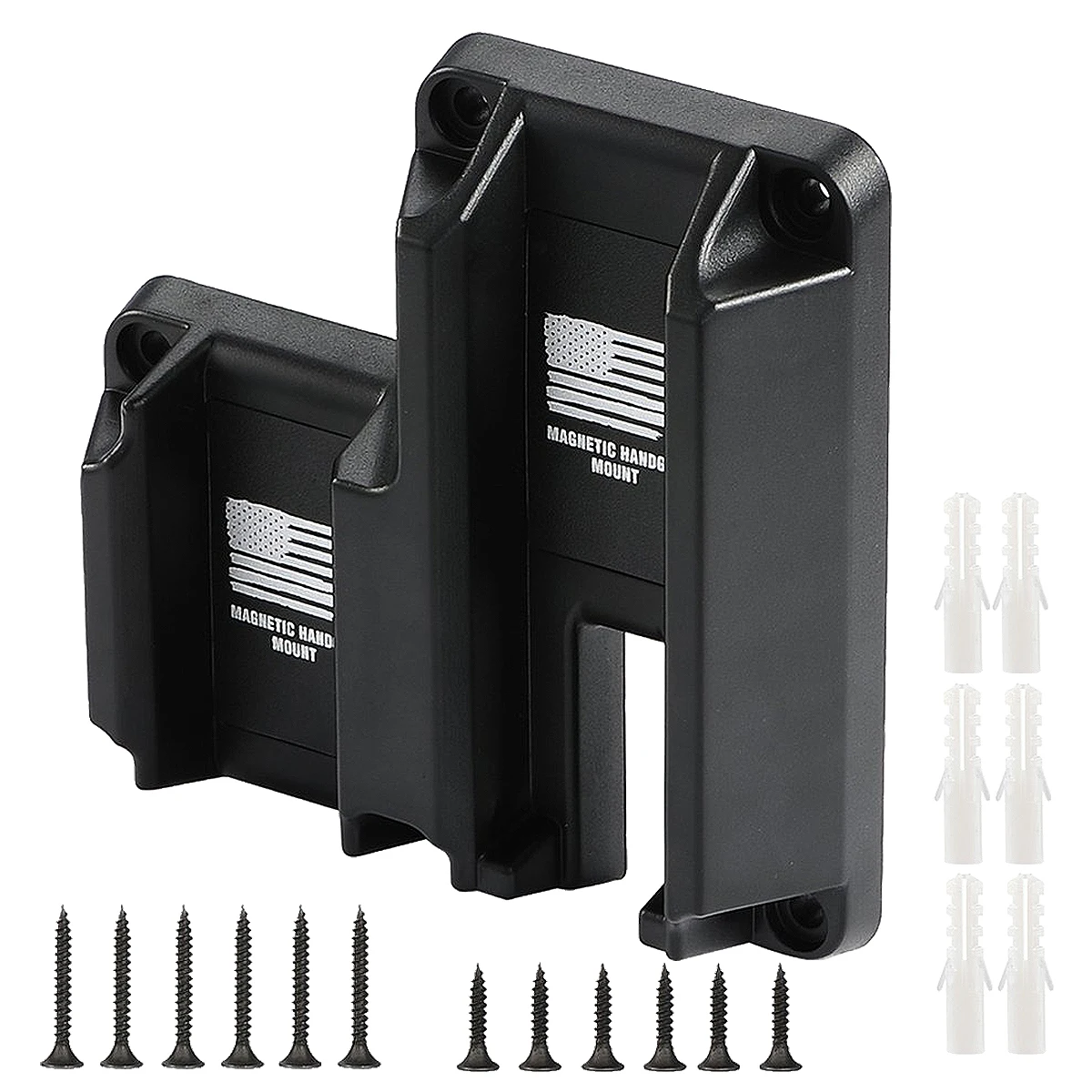 Concealed Magnetic Gun Holder for Car and Wall – Secure 2-in-1 Magnet Mount Holster