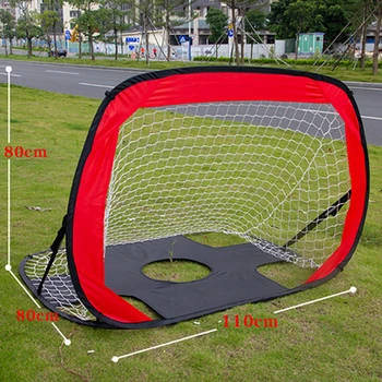 Foldable 2 In 1 Children Football Gate Net Outdoor Sports Toys Football Goal Door Set for Backyard Indoor Toy Soccer Equipment 6