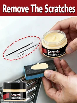 Cera Riparatrice per Graffi Auto 1*/O-D, Riparazione Vernice per Tutti i Colori, Rivestimento Lucidante RT589*