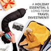 Stuffable Clothing Travel Neck Pillowcase Neck Pillow Portable Travel Neck Pillow For Train With Refillable Support Stuffable 6