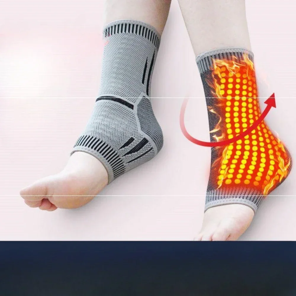 

Portable Ankle Support Protection Graphene Sport Exercise Sprained Self-Heating Pain Relief Sport Protective Compression Support