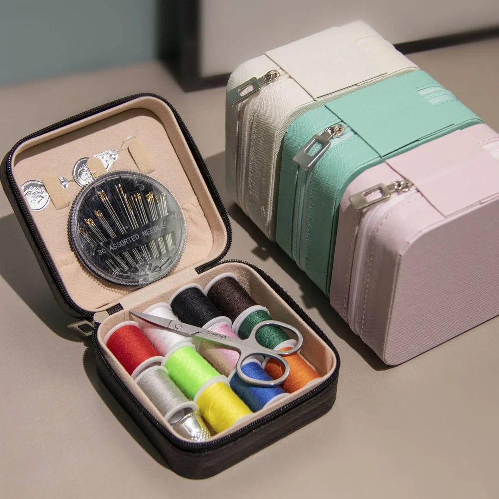 Four-color Needle And Thread Box Use For Household Sewing Knitting Needle Hand Sewing Tools Storage Accessories DIY Craft