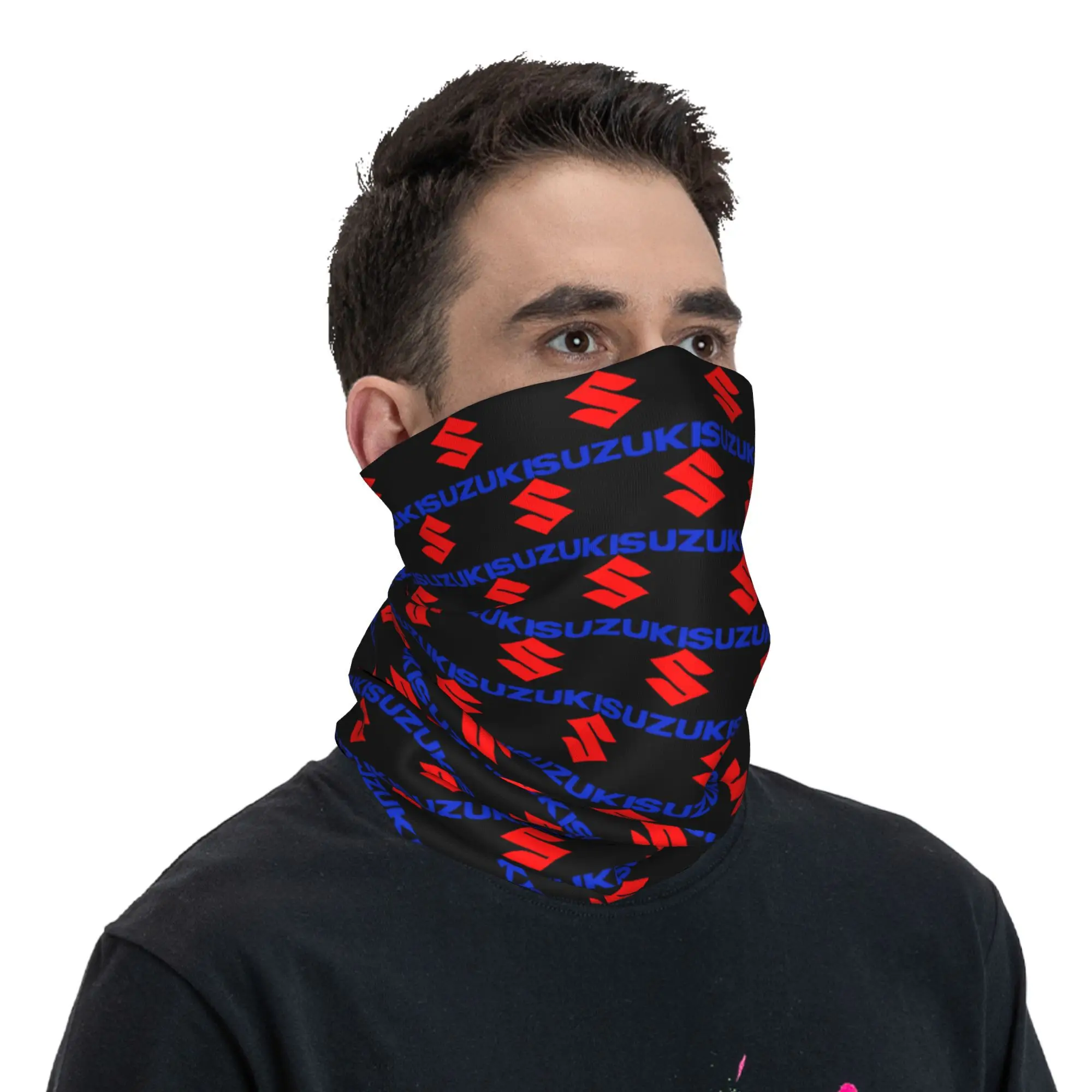 Bandana Scarf Neck Warmer for Motorcycle-Suzukies Motocross Enduro Cross Hiking Camping