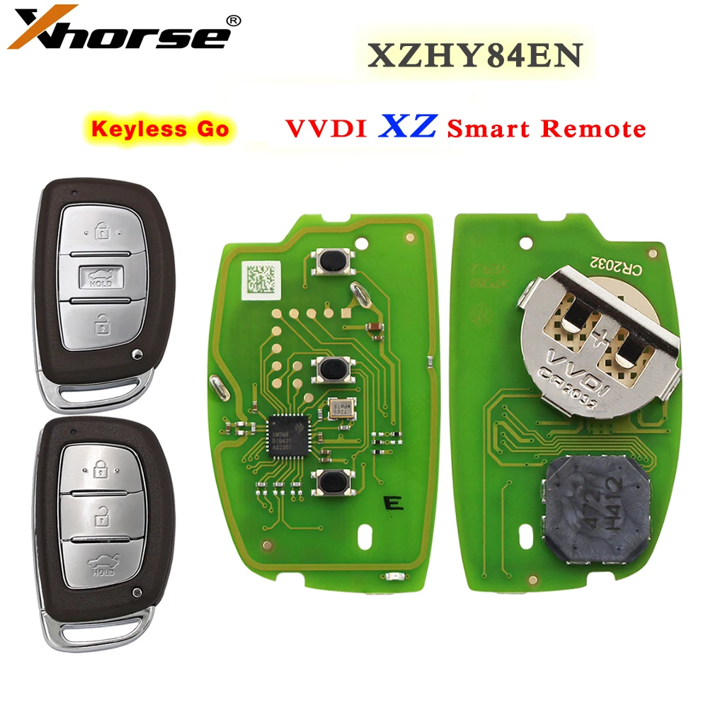 Xhorse Universal XZ Series Smart Remote Car Key PCB XZHY84EN 3 Buttons ...