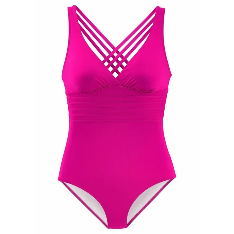 Fashion One Piece Women Swimwear Print Beach Woman Sexy Bikini Swimsuit Bathing Suit Push Up Cross Back Monokini Summer Clothes women sport swimsuits women bikini sets