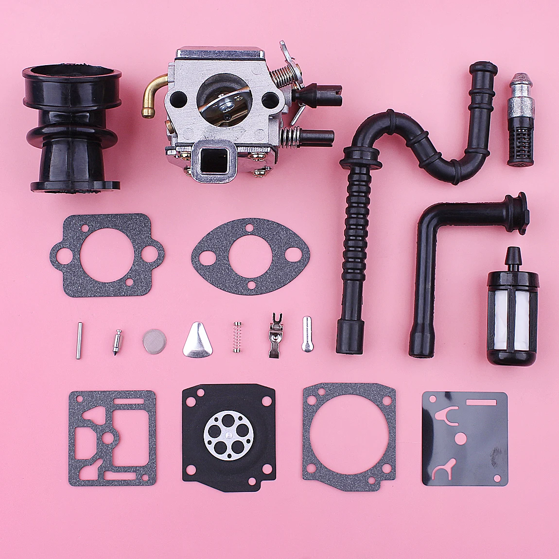 Uxcell Carburetor Rebuild Kit RB-31 – Gasket & Diaphragm Set For Stihl 034 MS340 036 MS360 044 & More