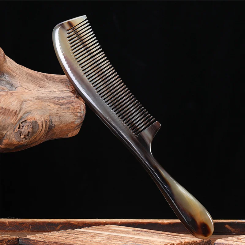 

Натуральная кожа, массажная Антистатическая Расческа с длинной ручкой и тонкими зубьями для всего укладки волос