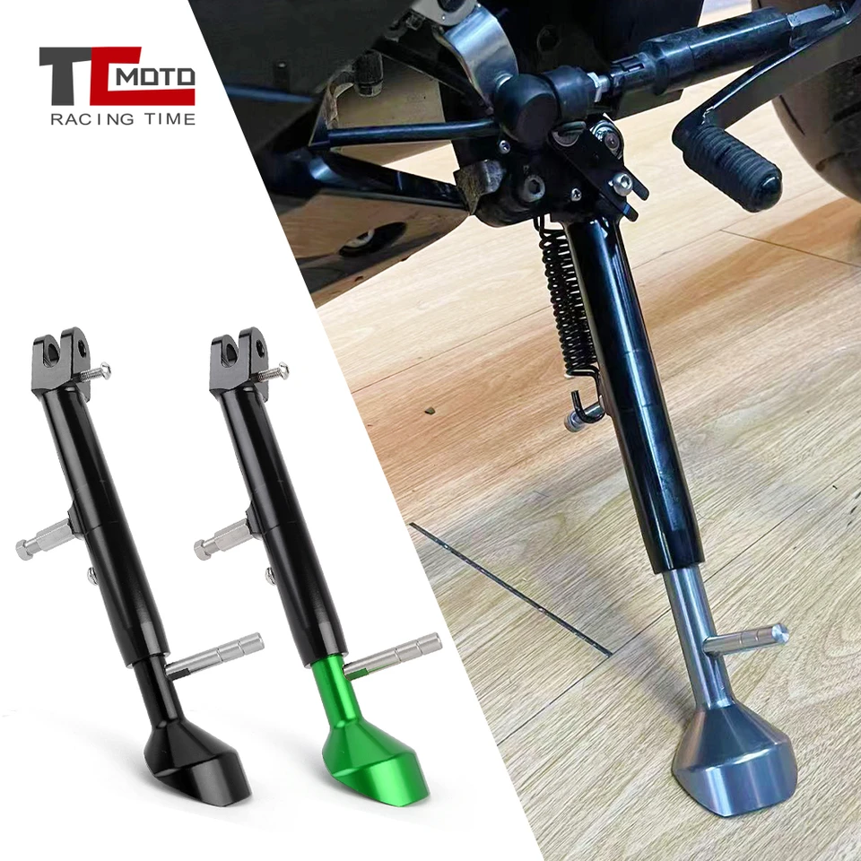 オートバイ調整可能なキックスタンドカワサキ ZX-4R ZX-4RR ZX4R ZX4RR