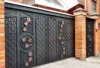 China Professional Iron Gates Wrought Iron Gate Double Door Iron Gates 2