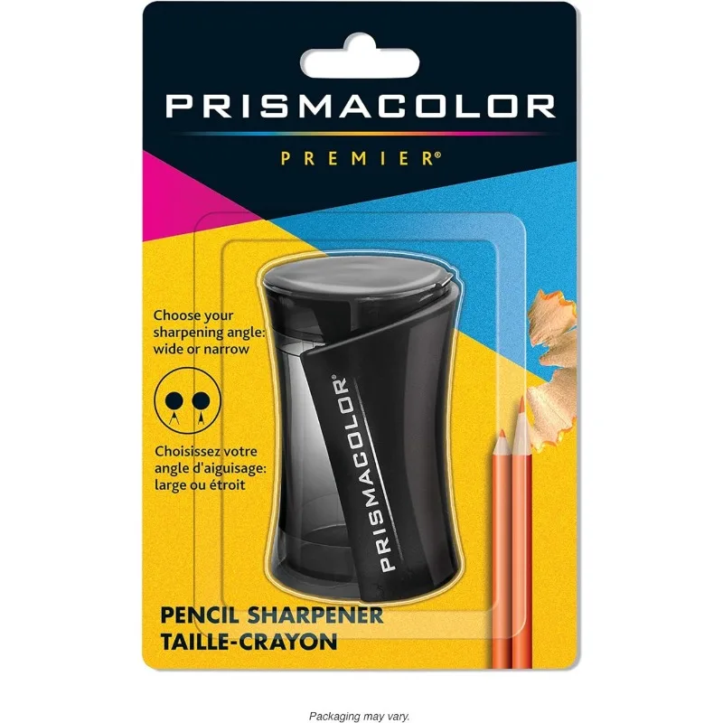 

Точилка для карандашей Prismacolor Premier, 2 разных лезвия из высококачественной Заточенной стали, предназначенной для цветных карандашей