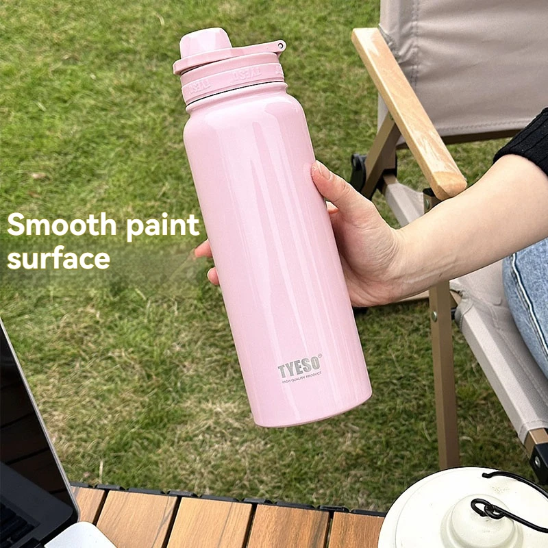Tyeso High-Capacity Stainless Steel Insulated Travel Mug