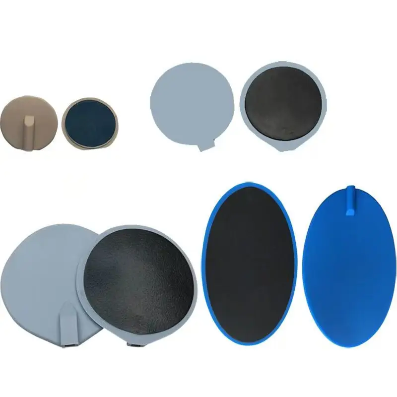 10 pc9.5*15.5cm 9.5cm 8.5cm 6.5cm 4cm Physiotherapy Pulse Massager Conductive Silicon Rubber Electrodes Pad for Tens Ems Units