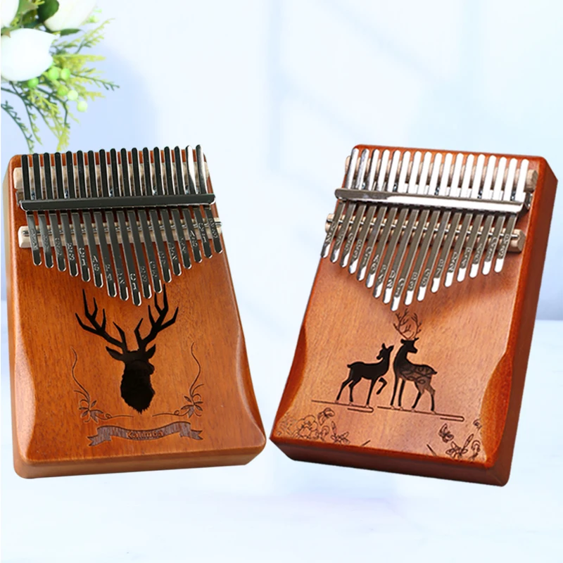 Lydezy Portable 17-Key Thumb Piano Kit - Perfect Gift