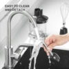 Hand Blender 1000W, Reemix 5-in-1 Electric Stick Blender, Copper Motor Stainless Steel Blade Stick Blender Mixer with Turbo Mode 5