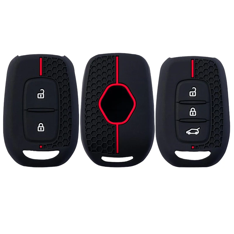 Durable Silicone Car Remote Key Shell Cover with 2/3 Button Design