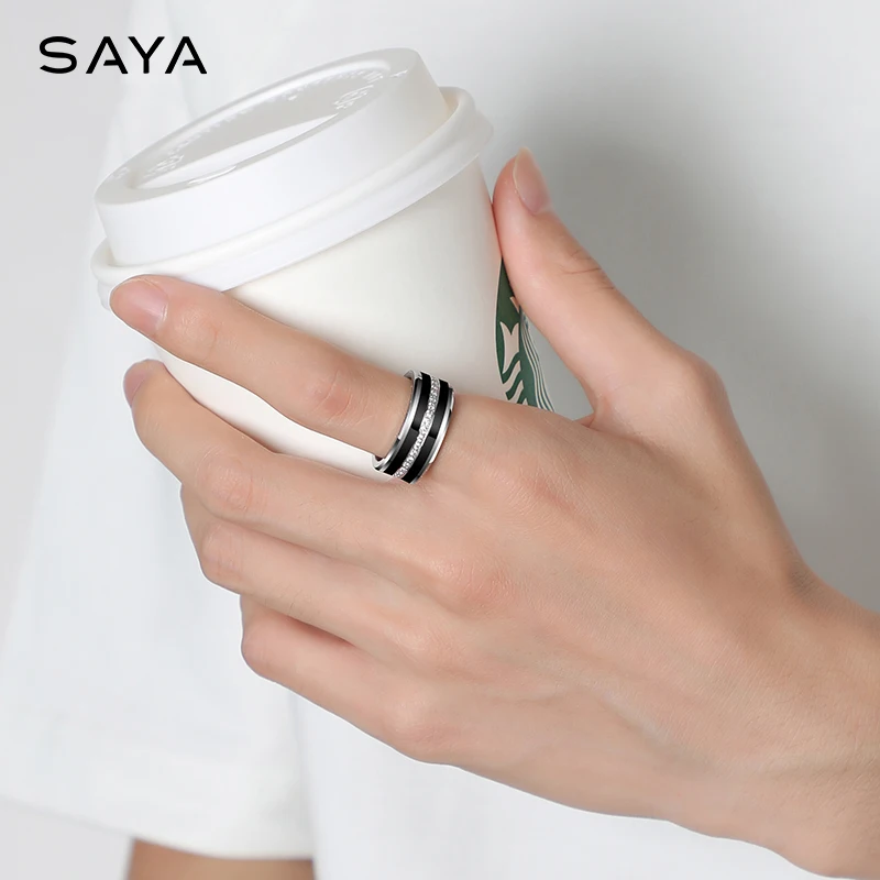 nach コッカトゥー リング　美品♡ CUC Hip Hop Ring Oval Fully Iced Zircon Fashion Men Rings