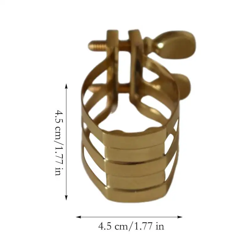 Alto Saxophone Ligature Fastener Alto Sax Mouthpiece Fastener Multi-Functional Portable Saxophone Clip Accessories For