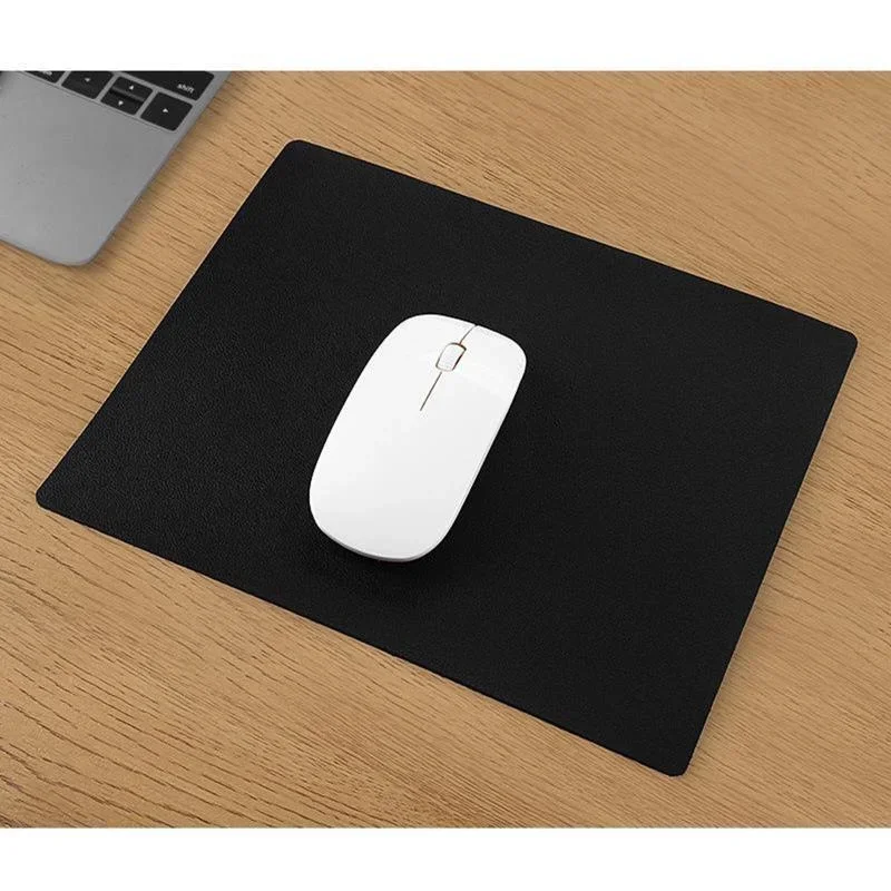 1Pc Mouse Pad Game Mice Mouse Pad Pu Leather Mat Mousepad For Office Computer Laptop Home Work