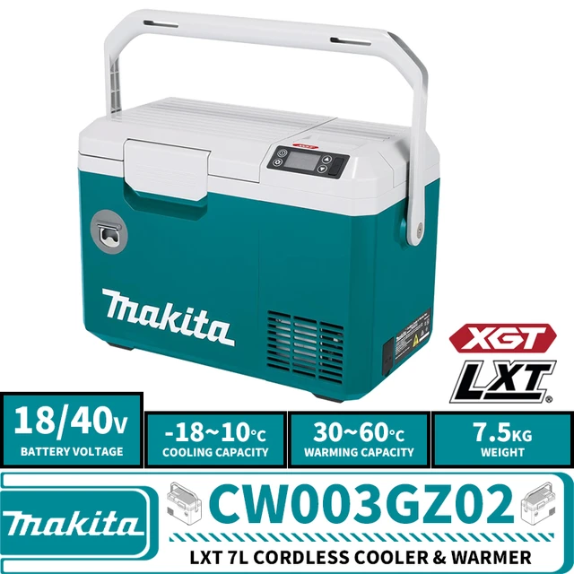 Makita CW001GZ02 CW002GZ03 CW003GZ02 20L 50L 7L Cordless Cooler&Warmer XGT  LXT 18V 40V AC Lithium Power Tools - AliExpress