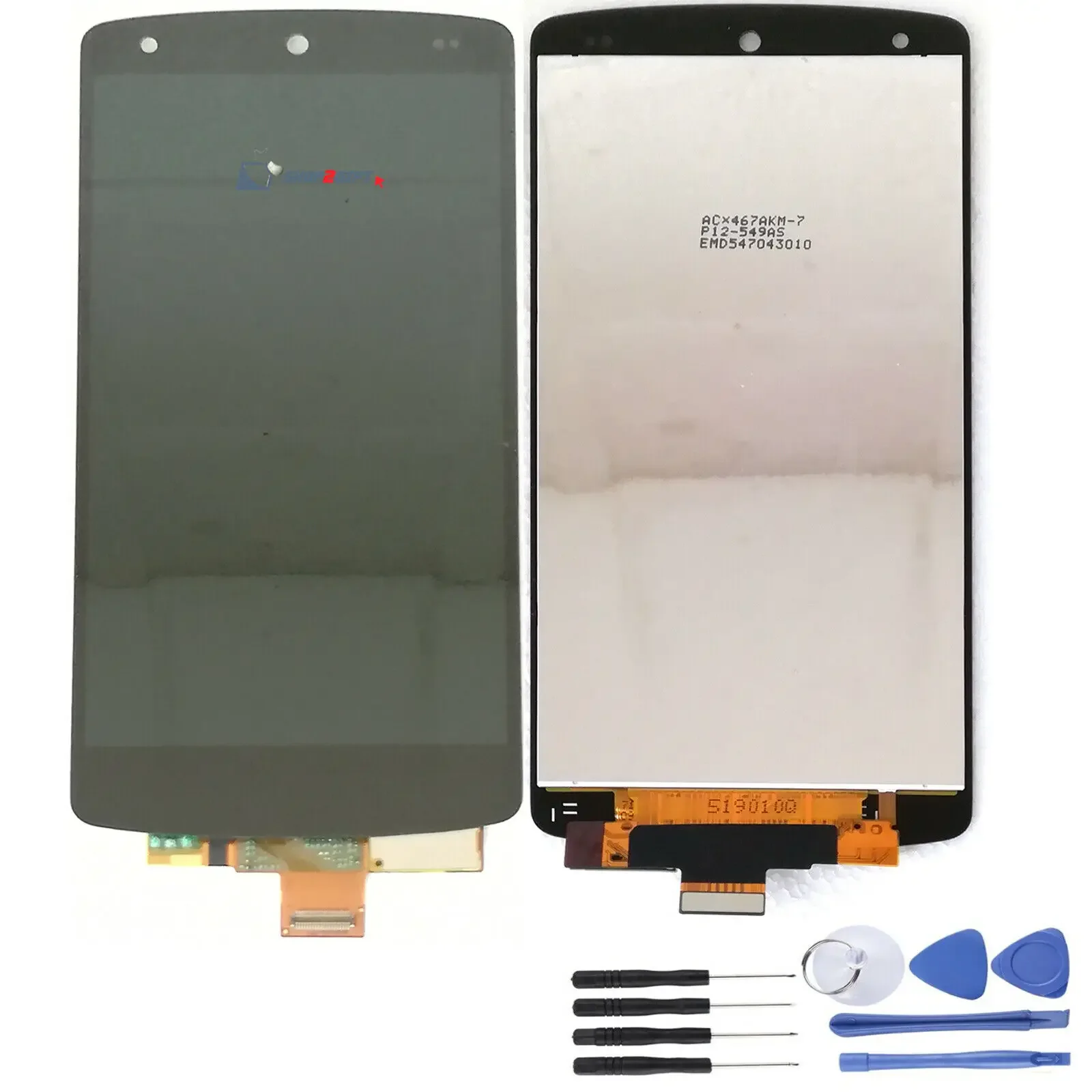 Oem Per Lg Nexus 5 D820 D821 Display Lcd Touch Screen Digitizer