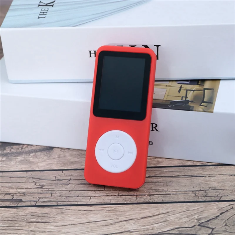 Portable 1.8 Inch Color Screen Bluetooth-Compatible E-Books Sports MP3 MP4 FM Music Player for Kids Holiday