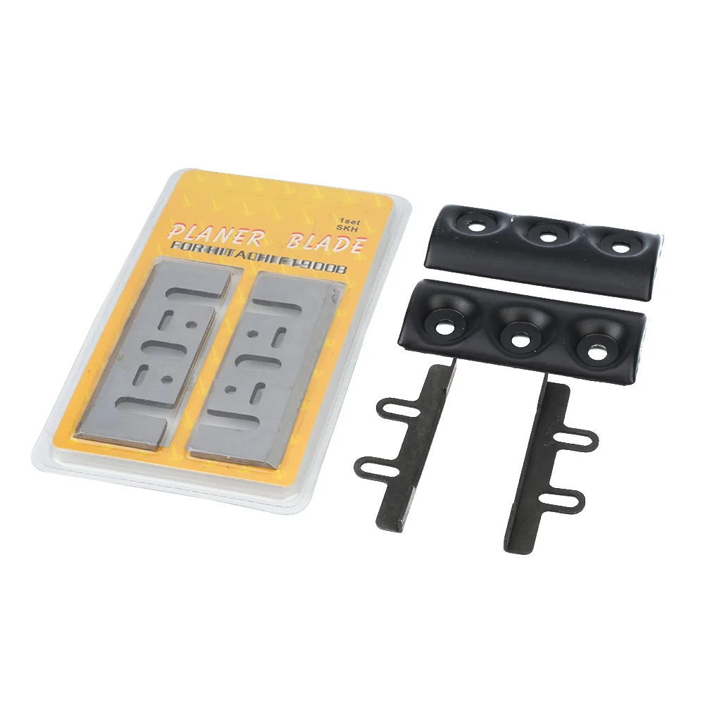 

Tableting Planer Blade 16Pcs/Set Binder Clamp Electric HSS Outer Clamp For 1900B Electric Planer Planer Blade Clamp With Screws