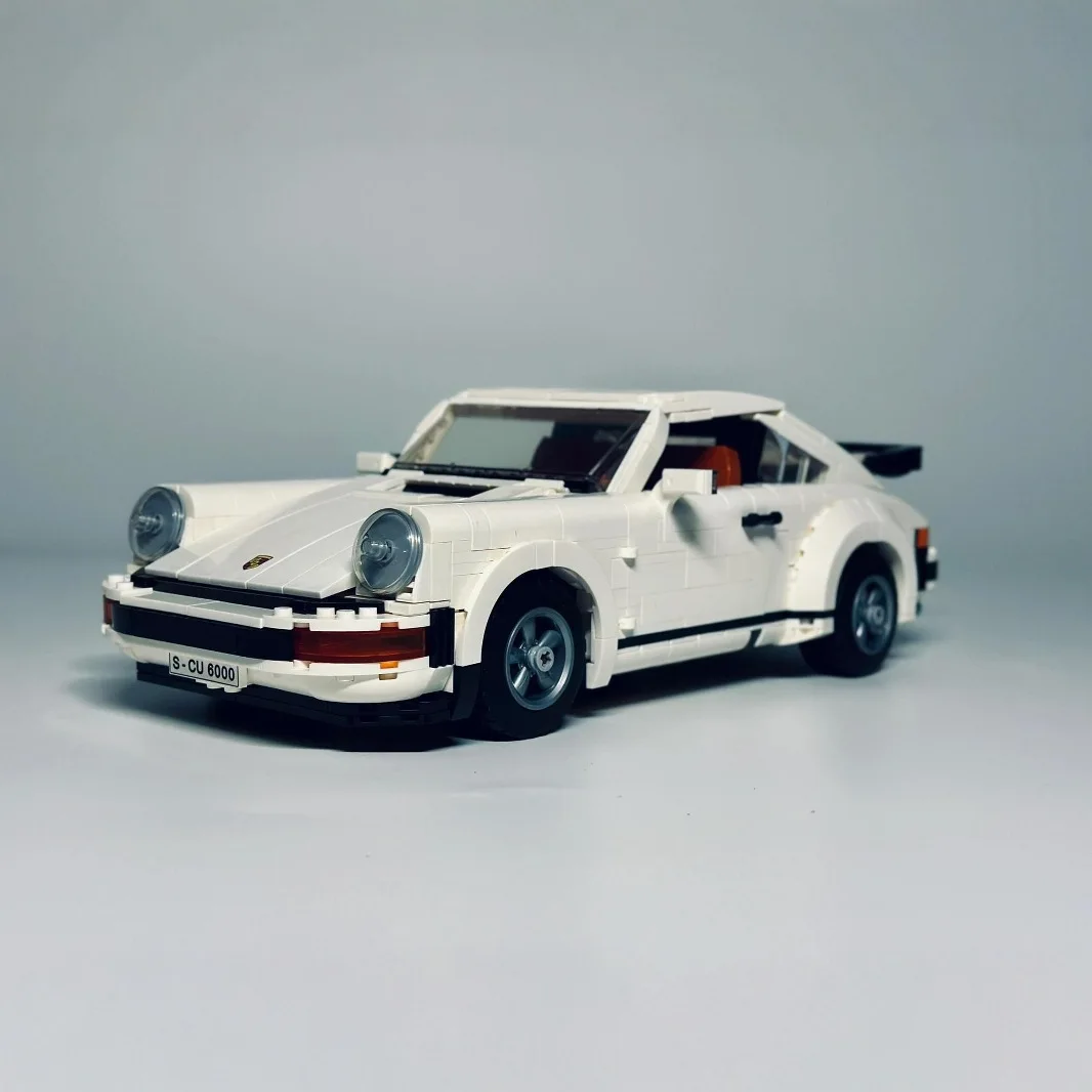 아이콘스 테크니컬 911 레트로 자동차 모델 블록 세트 2in1 레이싱 모델 키트 성인 및 청소년용 장난감 크리스마스 선물 아이디어 DIY