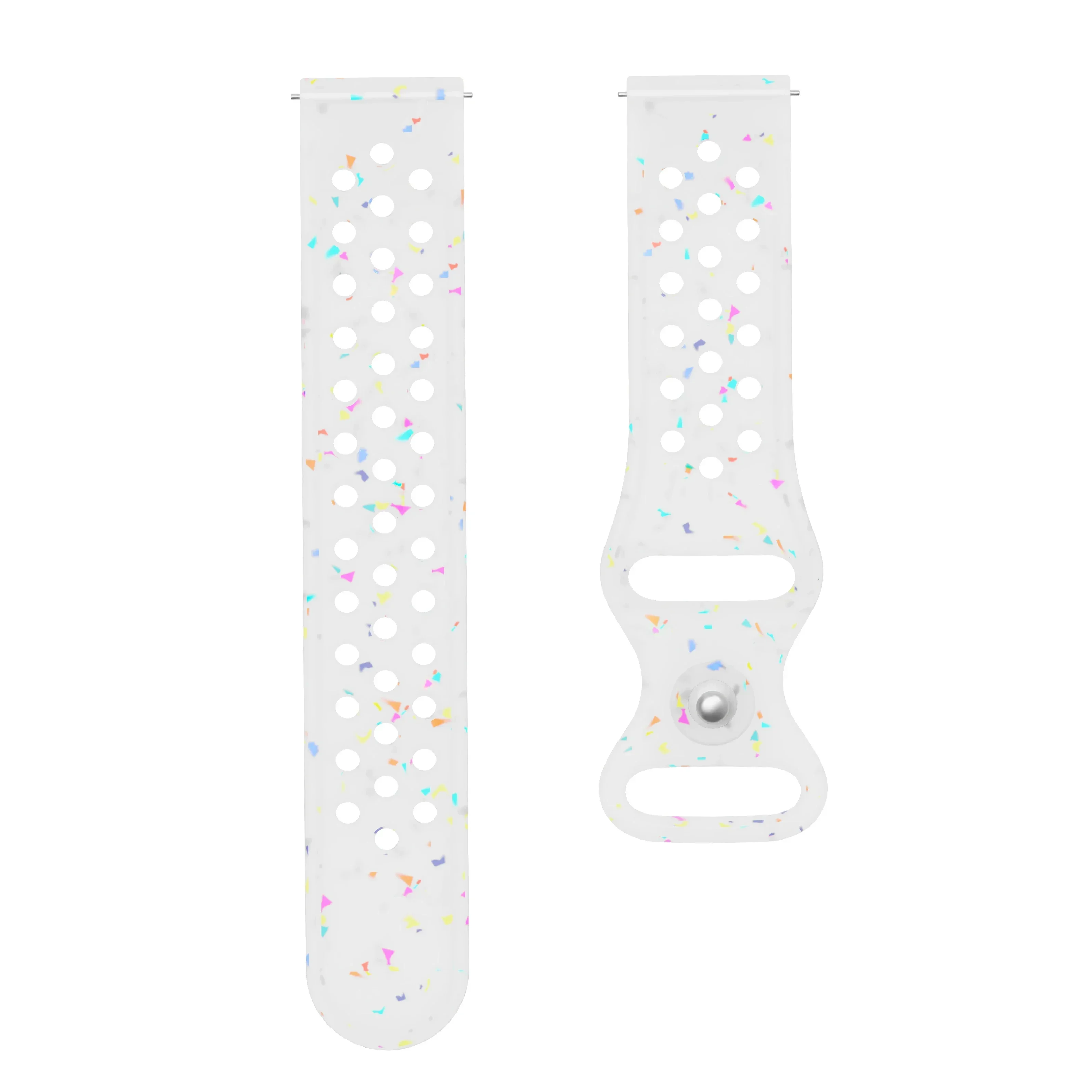 Silicone Sport Strap - 22mm Watchband Accessory