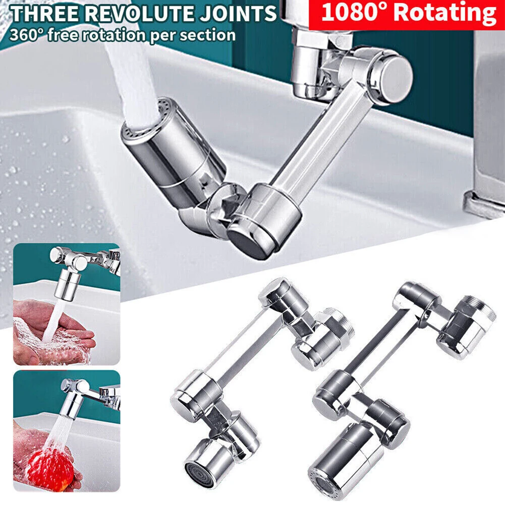 Universale 1080 ° Girevole Rubinetto Da Cucina Extender Aeratore Plastica Splash Filter Cucina Lavabo Rubinetto Bubbler Ugello