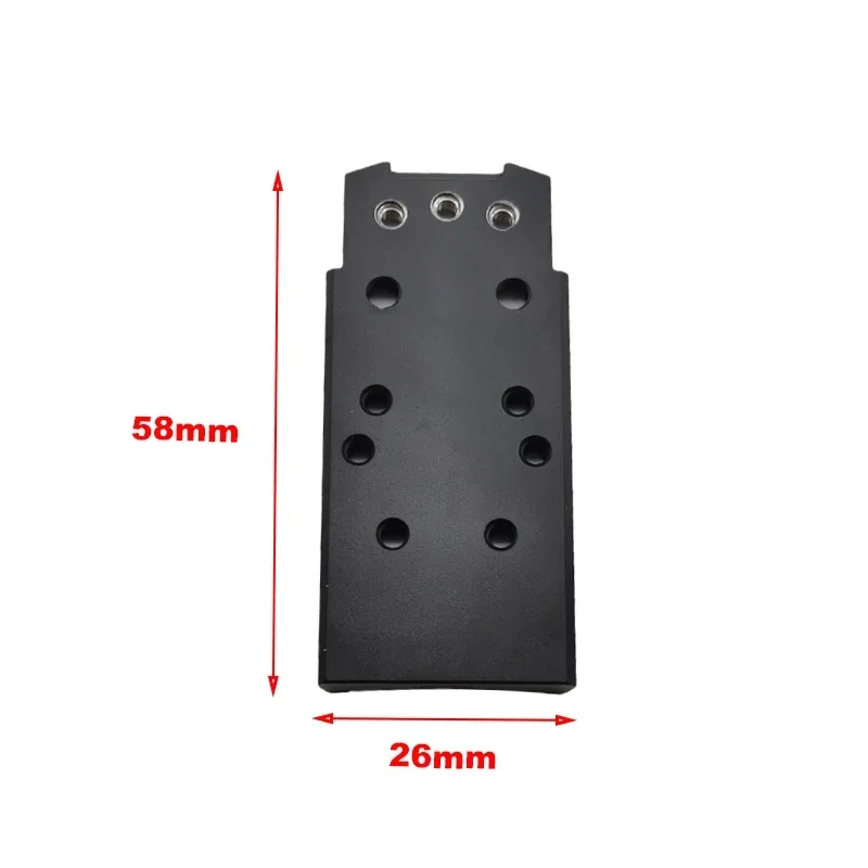 Metal Adapter Base Universal Plate for Sig Sauer P320 M17 M18 P320 XFull XCompact P320-XTEN RMR Doctor Noblex Ade Frenzy Sight gunsmith tools
