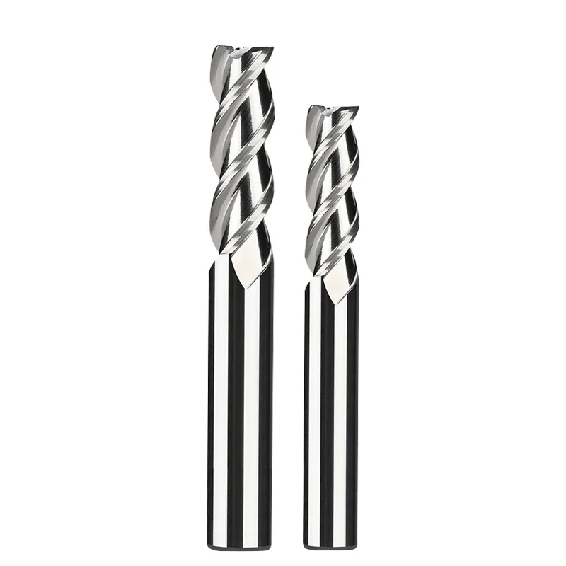 3F End Mill Aluminum 4mm 6mm 8mm 10mm 12mm 14mm 16mm 18mm 20mm HRC55 Carbide Milling Cutter Tungsten Steel Endmills CNC Tools
