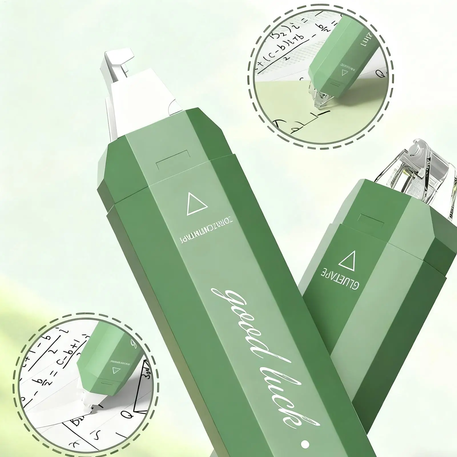 White Out Correction Tape 4 Pieces Easy To Applicator Stationery Supplies Glue Tape Roller For Crafts For Men Women Boys Girls