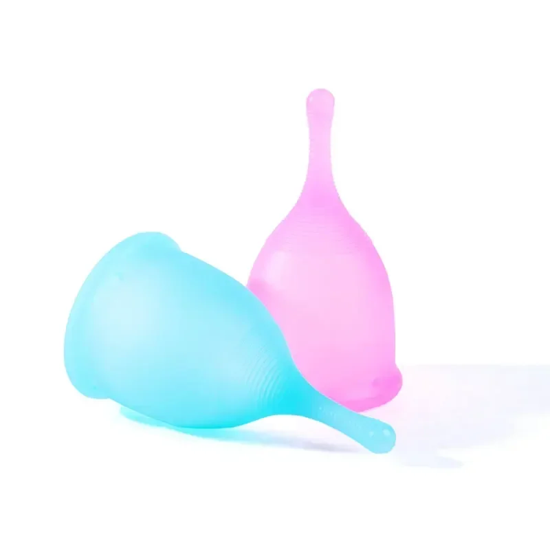 Menstrual Cup Medical Silicone Lady Feminine Hygiene Copa Women Period Soft Grade with Storage Case Leak-proof Reusable 1pc