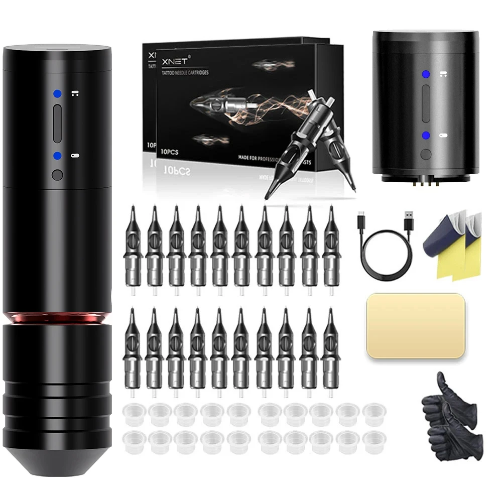 T-REX NINJA RS Portable Wireless Tattoo Machine Pen Battery Capacity 2400mah Running Time 5 Hours for Artist Body high efficiency capacity 15kg time food grade stainless steel sausage stuffer manual sausage stuffer filling machine