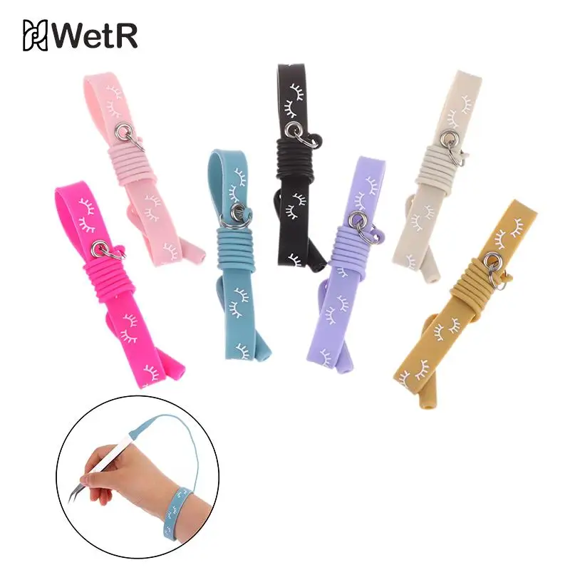 

Женский Пинцет для наращивания, ремешок на запястье, пинцет для наращивания ресниц, браслет, пинцет, защитный вспомогательный инструмент для макияжа для девушек