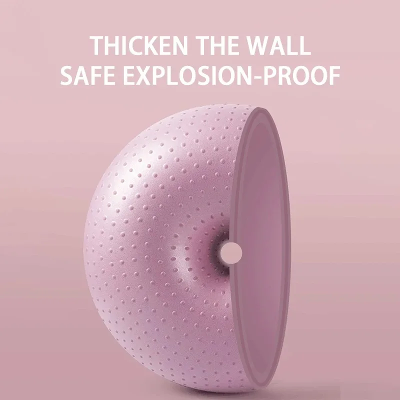 New Yoga Ball Exercise Fitness Pilates Donut Balance Fitness Ball Sports Training Home Gymnastics Gym Thickening Anti-explosion