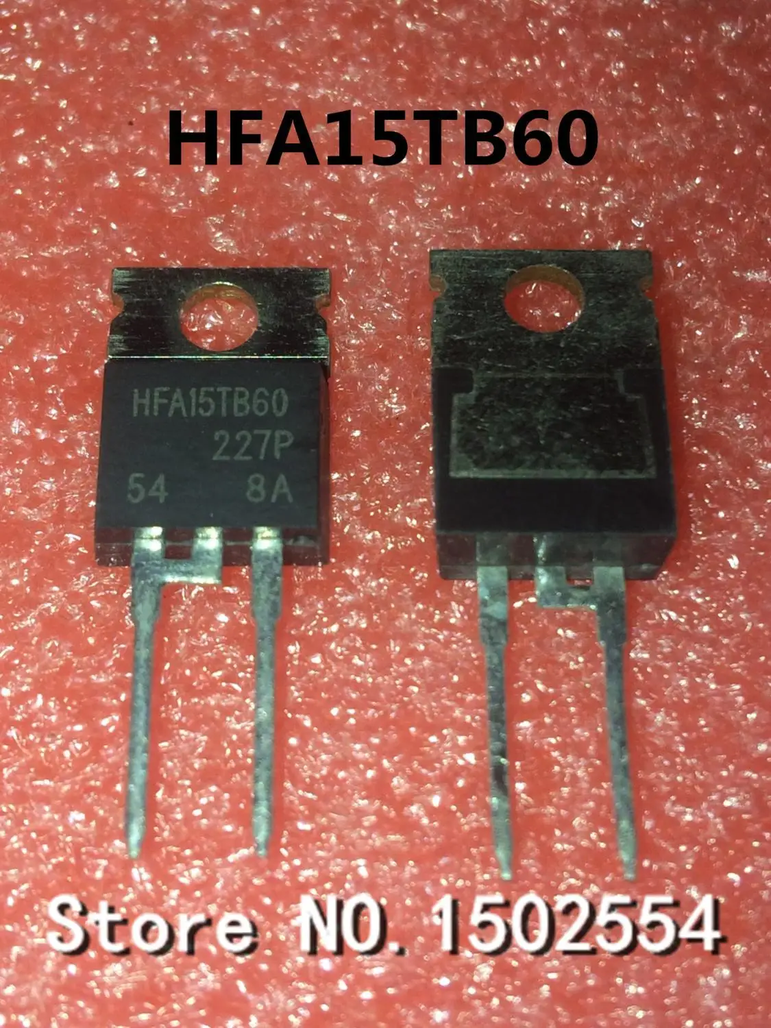 

10 шт./лот HFA15TB60 15TB60 TO220-2 TO-220-2 Новый оригинал в наличии