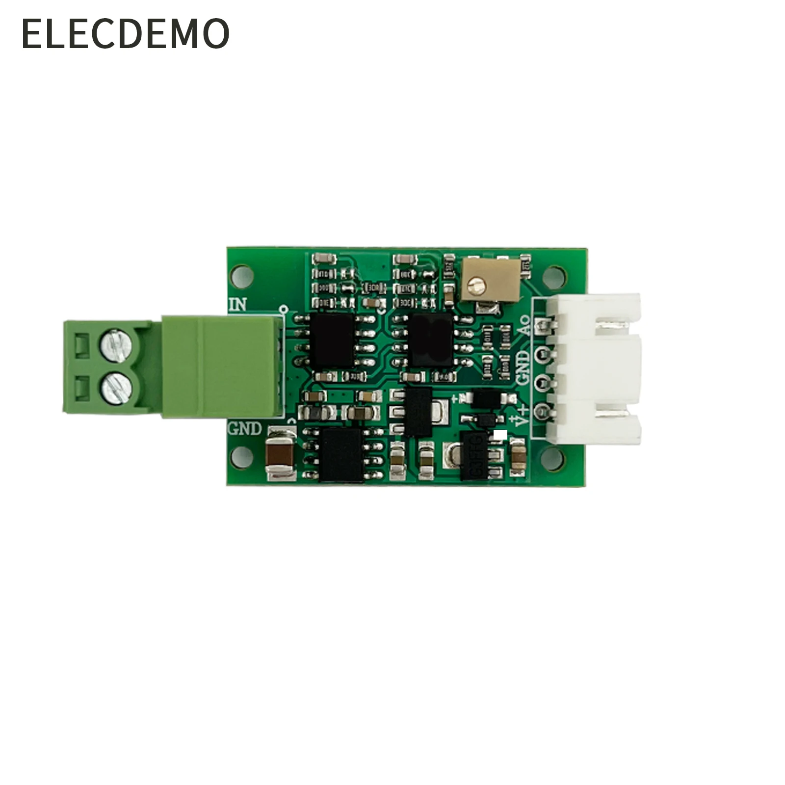 Módulo Amplificador de Conversão Transimpedância Amplificação Pino de Silício Fotodetector Diodo Atual para Sinal de Tensão iv - Imagem 2