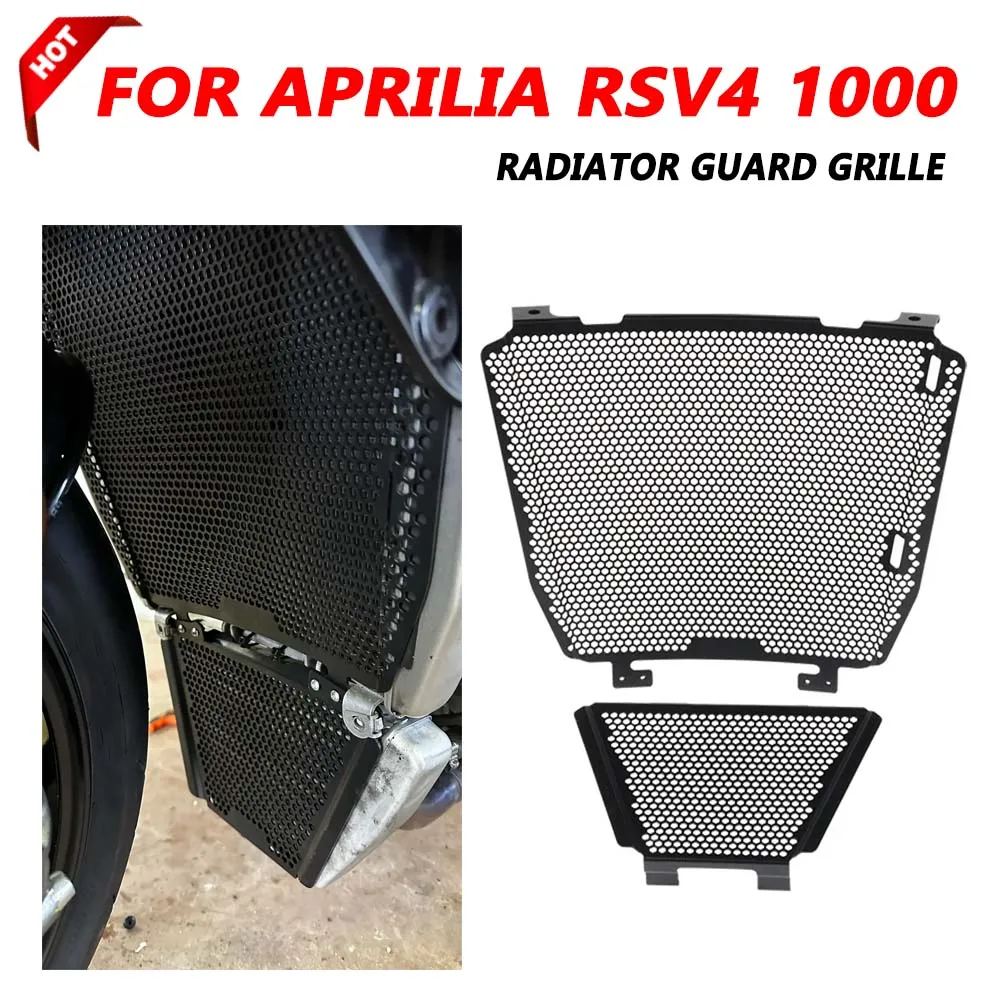 

For Aprilia RSV4 1000 Factory 2019 - 2024 SV 4 1000 APRC RF RR Radiator Guard Grille Protector Cover Oil Cooler Guard Cover